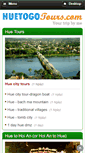 Mobile Screenshot of huetogotours.com